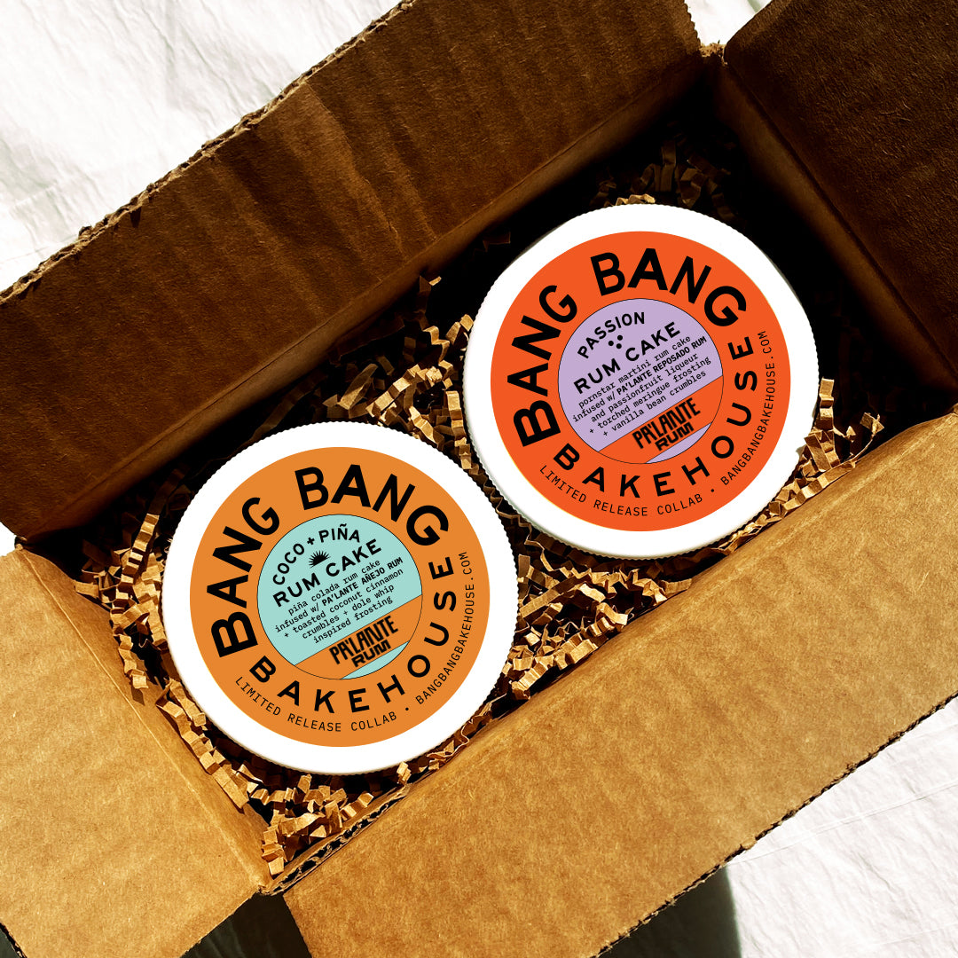 Bang Bang x Pa'lante Rum Cake Jars - 2 Pack