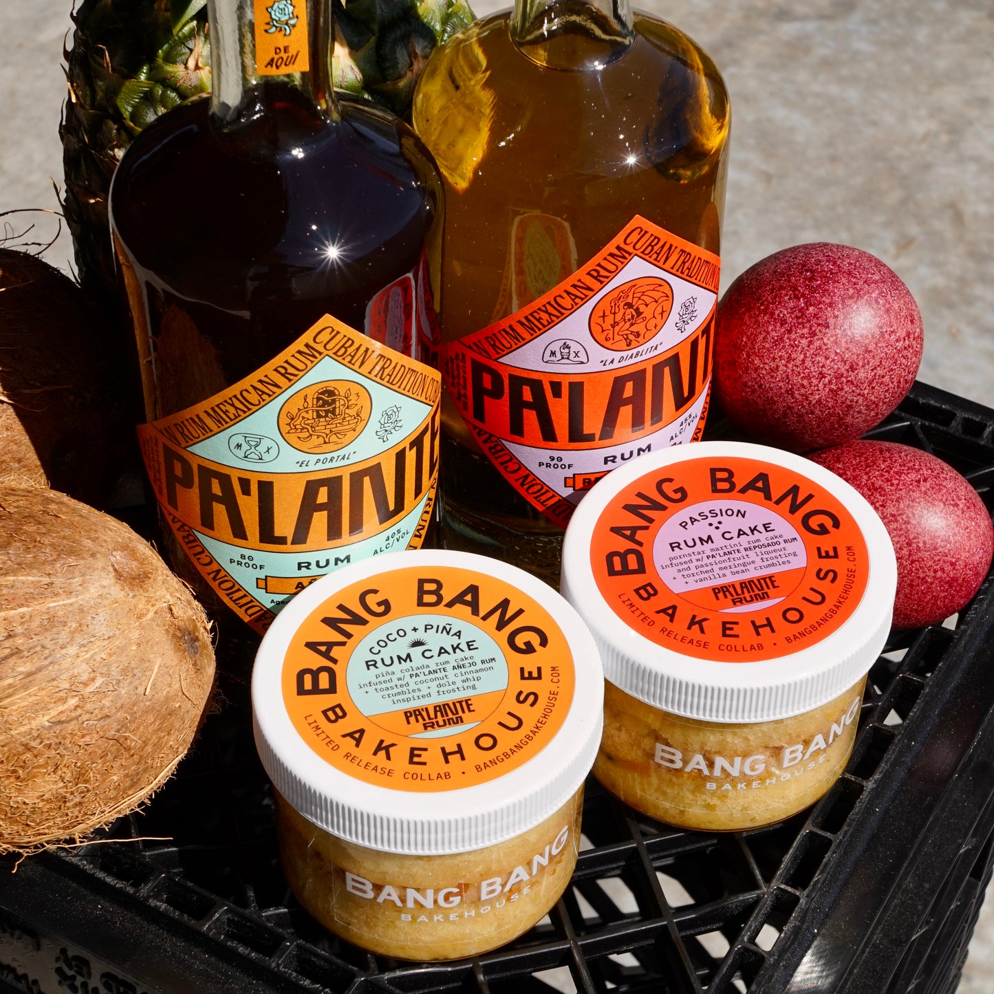 Bang Bang x Pa'lante Rum Cake Jars - 2 Pack