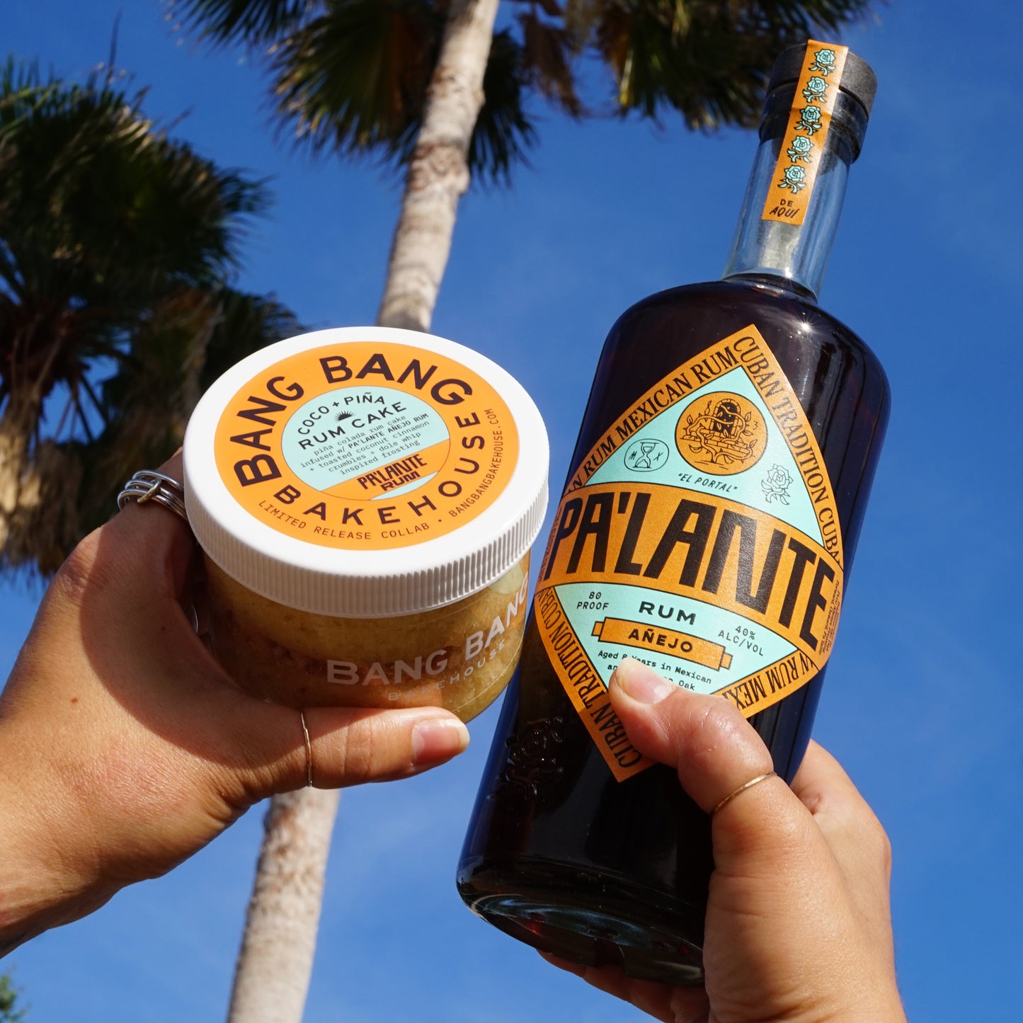 Bang Bang x Pa'lante Rum Cake Jars - 2 Pack