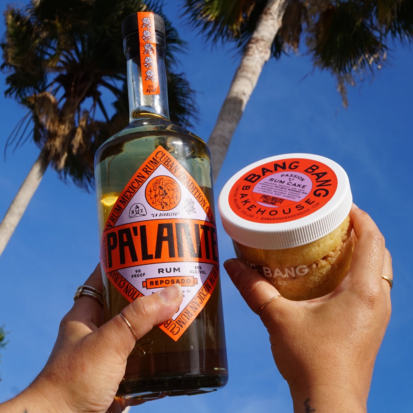 Bang Bang x Pa'lante Rum Cake Jars - 2 Pack