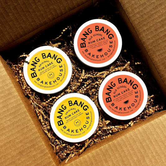 Rum Cake Jars - 4 Pack