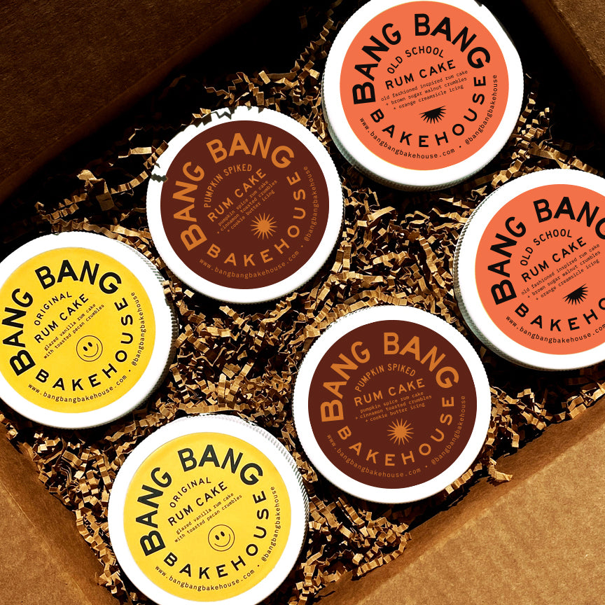 Rum Cake Jars - 6 Pack